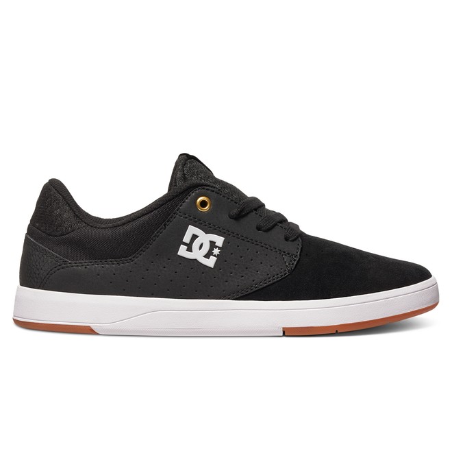 dcshoes, Men's Plaza S Skate Shoes, BLACK (bl0) 0 Men's Plaza S Skate Shoes Black ADYS100319 DC Shoes