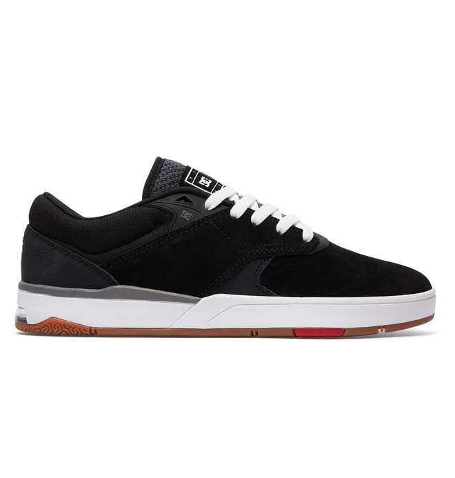 dcshoes, Men's Tiago S Skate Shoes, BLACK/WHITE/RED (xkwr) 0 Men's Tiago S Skate Shoes Multicolor ADYS100386 DC Shoes
