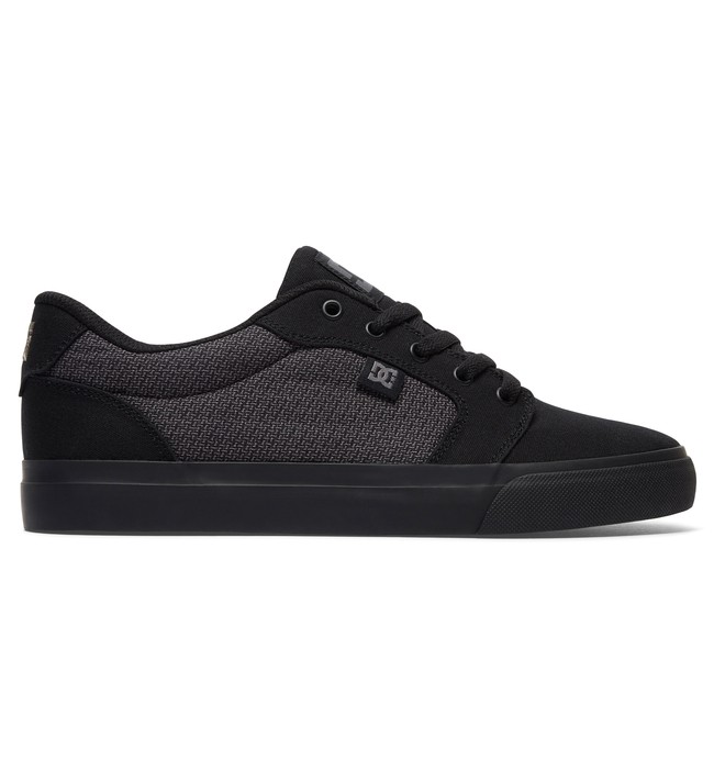 dcshoes, Men's Anvil TX SE Shoes, BLACK/DK SHADOW (bdh) 0 Men's Anvil TX SE Shoes Black ADYS300036 DC Shoes