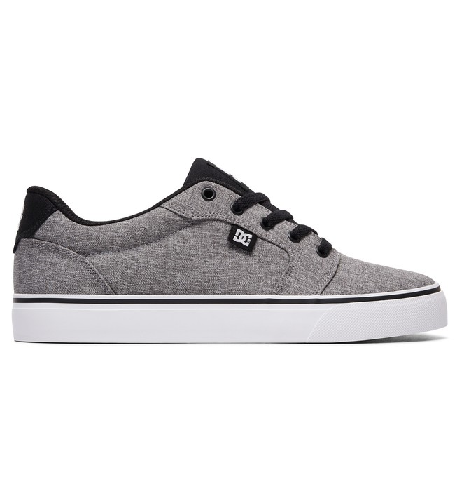dcshoes, Men's Anvil TX SE Shoes, BLACK/GREY/WHITE (xksw) 0 Men's Anvil TX SE Shoes ADYS300036 DC Shoes