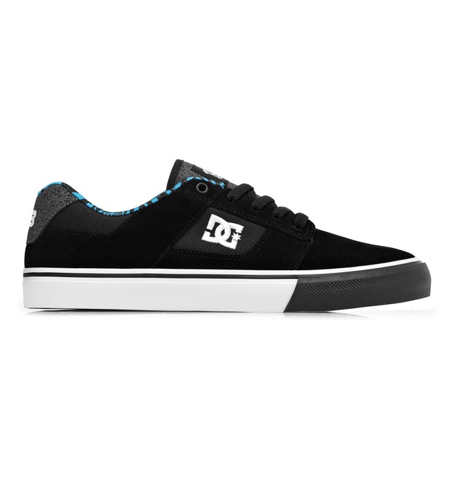 dcshoes, Men's Ken Block Bridge Shoes, BLACK/TURQUOISE PRIN (bqt) 0 Men's Ken Block Bridge Shoes ADYS300043 DC Shoes