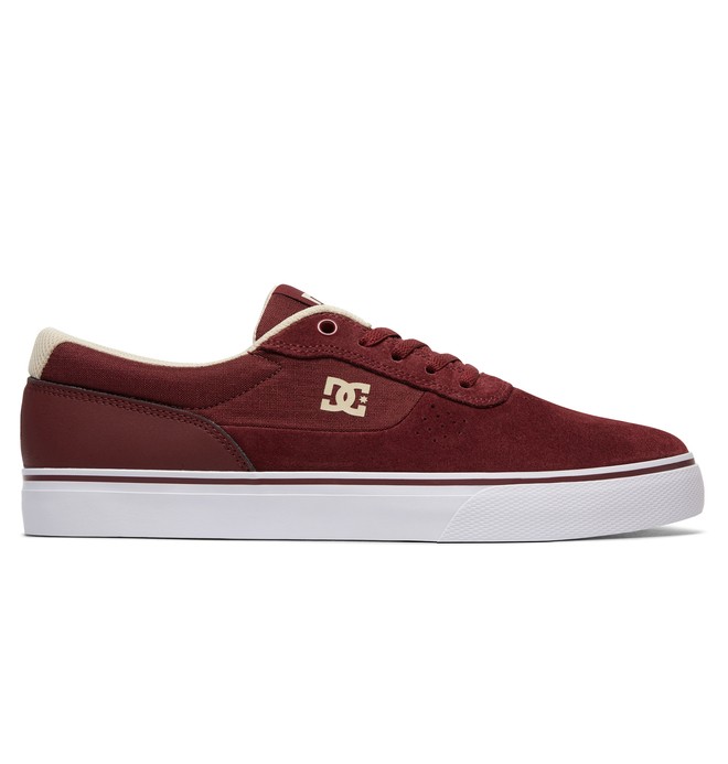 dcshoes, Men's Switch S Skate Shoes, MAROON (mar) 0 Men's Switch S Skate Shoes Red ADYS300104 DC Shoes