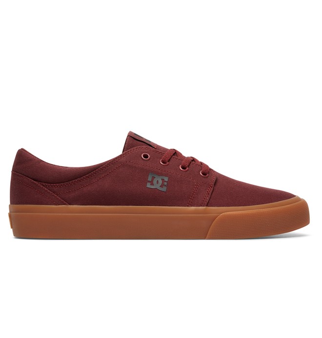 dcshoes, Trase TX - Shoes, BURGUNDY/TAN (bt3) 0 Trase TX - Shoes Red ADYS300126 DC Shoes