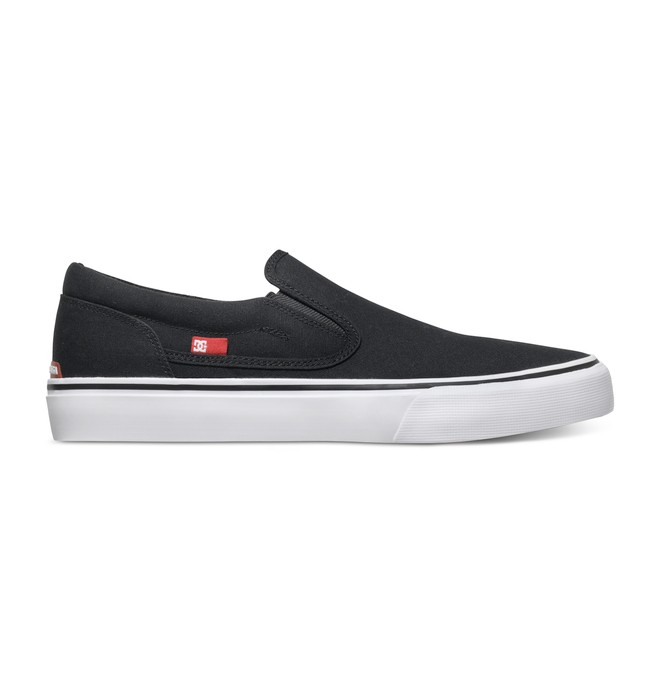 dcshoes, Trase - Zapatillas sin cordones, BLACK/WHITE (bkw) 0 Trase - Zapatillas sin cordones Negro ADYS300184 DC Shoes