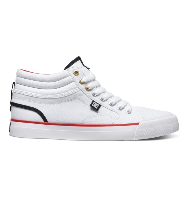 dcshoes, Men's Evan Smith Hi High Top Shoes, WHITE (wht) 0 Men's Evan Smith Hi High Top Shoes White ADYS300246 DC Shoes