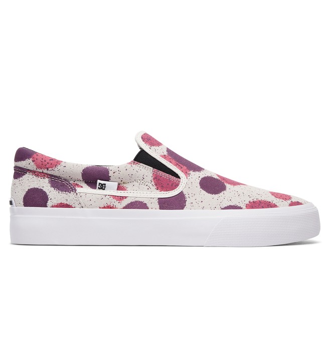 dcshoes, Trase S T-Funk - Slip-On Skate Shoes, MULTI (mlt) 0 Trase S T-Funk - Slip-On Skate Shoes Orange ADYS300416 DC Shoes