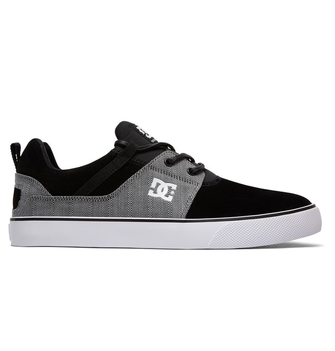 dcshoes, Men's Heathrow Vulc SE Shoes, BLACK/BLACK/DK GREY (bkd) 0 Men's Heathrow Vulc SE Shoes Black ADYS300442 DC Shoes