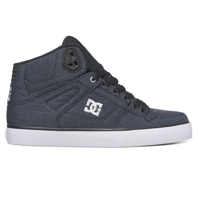dcshoes, Men's Spartan High WC TX SE High Top Shoes, BLACK DARK USED (bkz) 0 Men's Spartan High WC TX SE High Top Shoes Black ADYS400004 DC Shoes