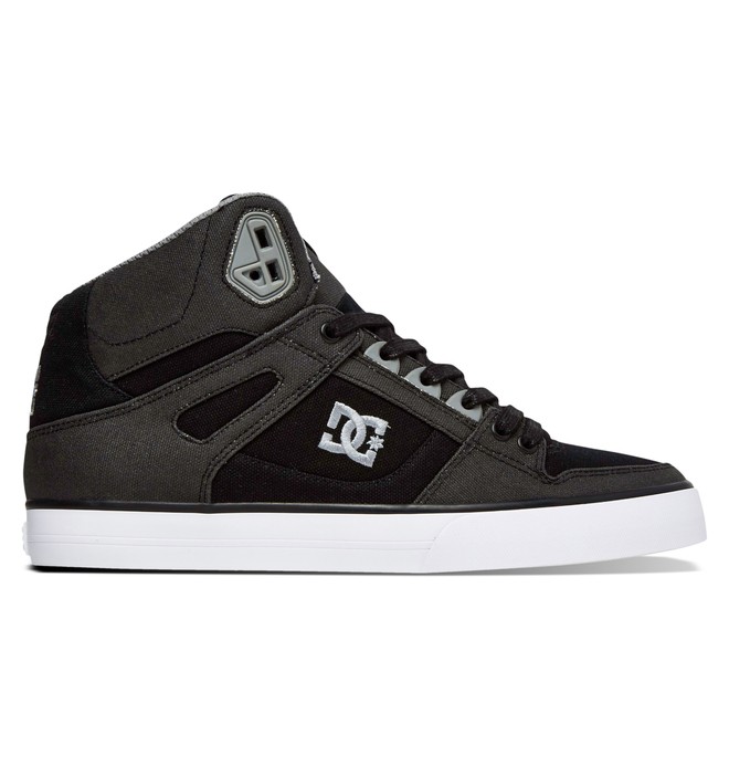 dcshoes, Men's Spartan WC TX SE High-Top Shoes, BLACK WASH (bw8) 0 Men's Spartan WC TX SE High-Top Shoes Black ADYS400004 DC Shoes