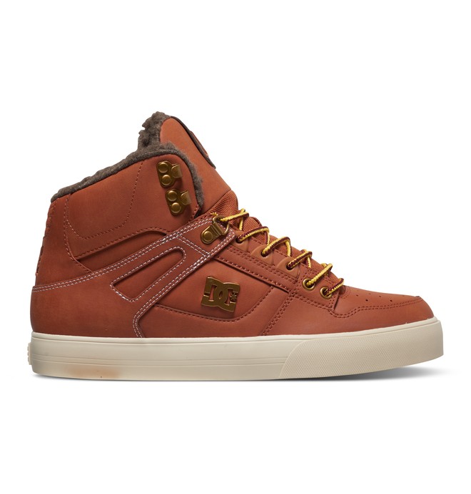 dcshoes, Men's Spartan WC WNT High-Top Shoes, BURNT HENNA/WHITE (bhw) 0 Men's Spartan WC WNT High-Top Shoes ADYS400005 DC Shoes