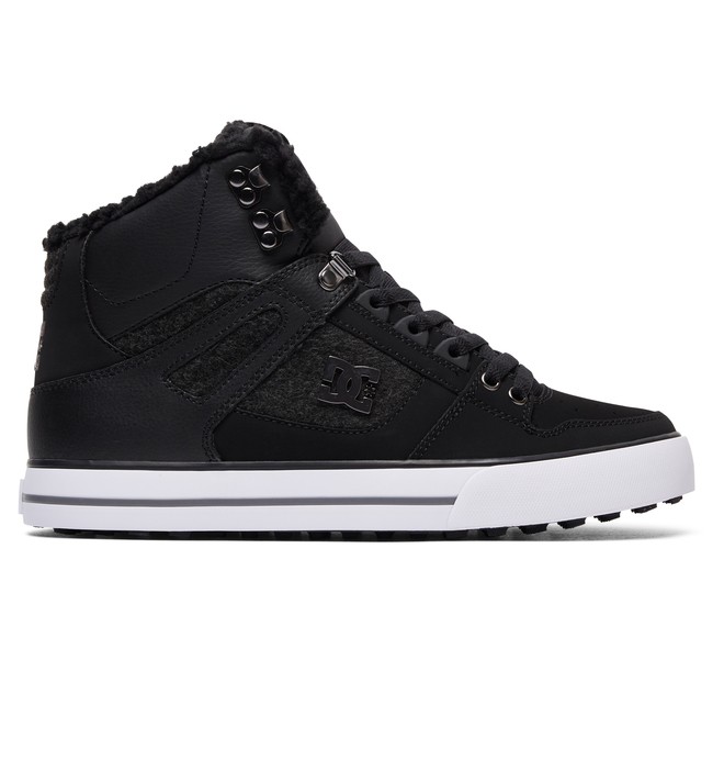 dcshoes, Men's Spartan High WC WNT High Top Shoes, BLACK/ARMOR (bko) 0 Men's Spartan High WC WNT High Top Shoes Black ADYS400005 DC Shoes