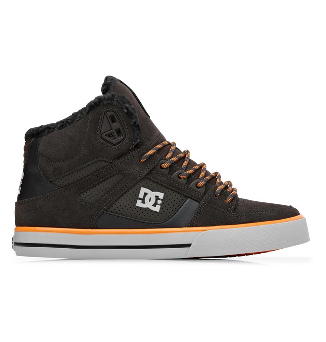 dcshoes, Men's Spartan WC WNT High-Top Shoes, PIRATE BLACK/BLACK (pkk) 0 Men's Spartan WC WNT High-Top Shoes Black ADYS400005 DC Shoes