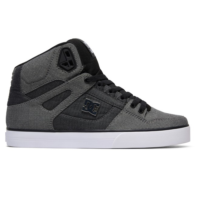 dcshoes, Pure WC TX SE - High-Top Shoes, GREY/WHITE/GREY (xsws) 0 Pure WC TX SE - High-Top Shoes Grey ADYS400046 DC Shoes
