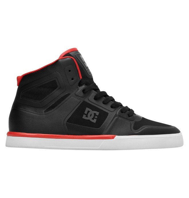 dcshoes, Men's Pure NS High Shoes, BLACK/ATHLETIC RED (bah) 0 Men's Pure NS High Shoes ADYS700012 DC Shoes