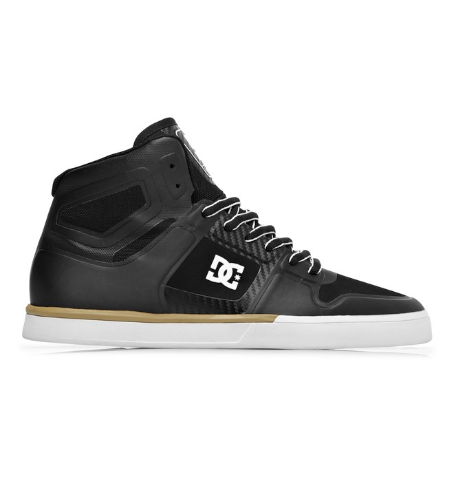 dcshoes, Men's Pure NS High Shoes, BLACK/GOLD (bg3) 0 Men's Pure NS High Shoes Black ADYS700012 DC Shoes