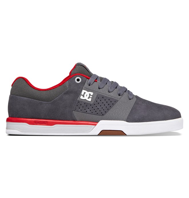 dcshoes, Men's Cole Lite 2 Shoes, GREY/RED (grf) 0 Men's Cole Lite 2 Shoes Grey ADYS700023 DC Shoes