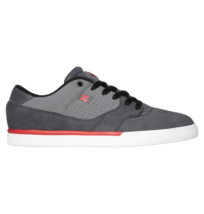 dcshoes, Men's Cole Lite Shoes, GREY/GREY/RED (xssr) 0 Men's Cole Lite Shoes Grey ADYS700042 DC Shoes