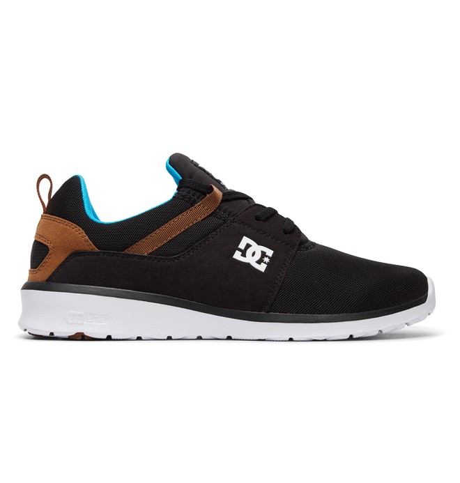 dcshoes, Men's Heathrow Shoes, BLACK/TURQUOISE/WHITE (bqw) 0 Men's Heathrow Shoes Black ADYS700071 DC Shoes
