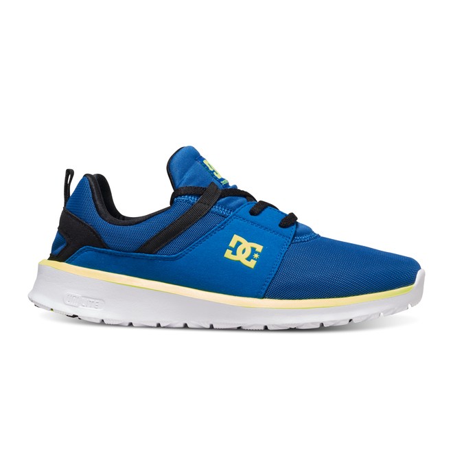 dcshoes, Кроссовки Heathrow, BLUE/BLACK/YELLOW (xbky) 0 Кроссовки Heathrow Синий ADYS700071 DC Shoes