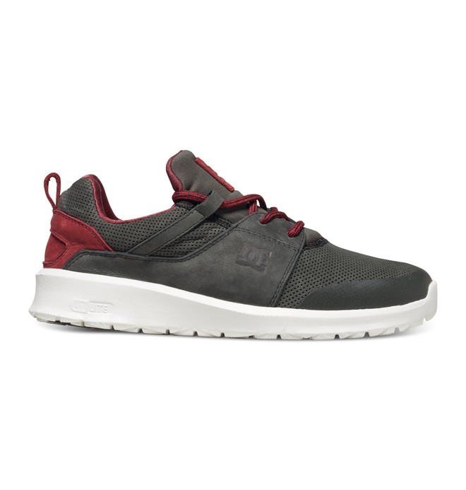 dcshoes, Heathrow Prestige - Shoes, GREY/RED (grf) 0 Heathrow Prestige - Shoes Grey ADYS700084 DC Shoes