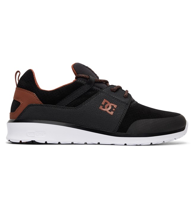 dcshoes, Heathrow Prestige - Shoes, BLACK/BROWN/WHITE (xkcw) 0 Heathrow Prestige - Shoes Multicolor ADYS700084 DC Shoes