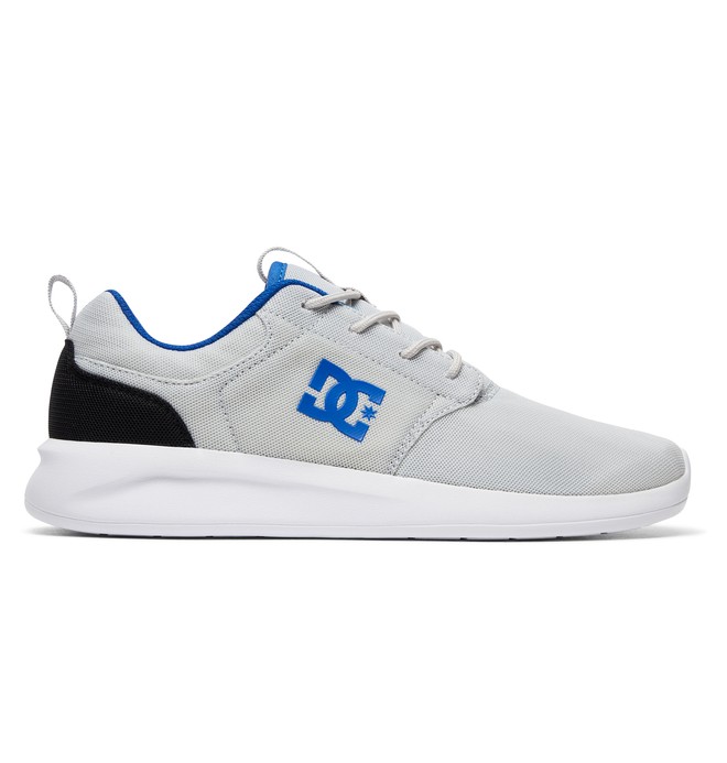 dcshoes, Midway - Shoes, GREY/BLUE/BLACK (xsbk) 0 Midway - Shoes Grey ADYS700097 DC Shoes