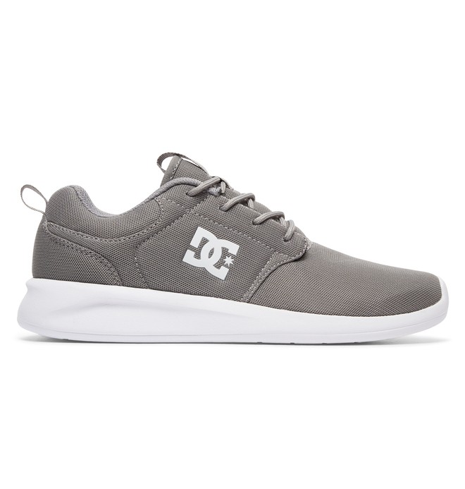 dcshoes, Midway - Shoes, GREY/GREY/WHITE (xssw) 0 Midway - Shoes Grey ADYS700097 DC Shoes