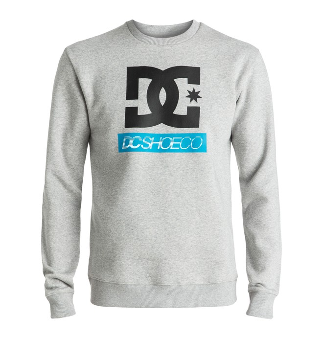 dcshoes, Legendz Star - Sweatshirt, GREY HEATHER (knfh) 0 Legendz Star - Sweatshirt Black ADYSF03015 DC Shoes