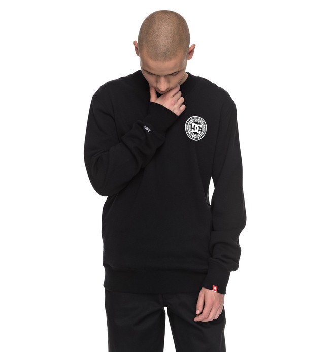 dcshoes, Skate Circle - Sudadera, BLACK (kvj0) 0 Skate Circle - Sudadera Negro ADYSF03016 DC Shoes