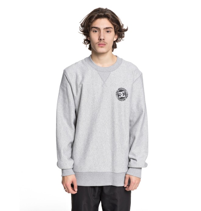 dcshoes, Core - Sweatshirt, HEATHER GREY (knfh) 0 Core - Sweatshirt Black ADYSF03019 DC Shoes