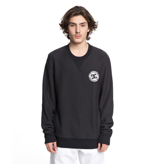dcshoes, Core - Felpa, BLACK (kvj0) 0 Core - Felpa Black ADYSF03019 DC Shoes