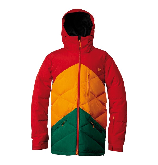 dcshoes, Men's Stage 14 Snowboard Jacket, CHINESE RED (rqq0) 0 Men's Stage 14 Snowboard Jacket Red ADYTJ00006 DC Shoes