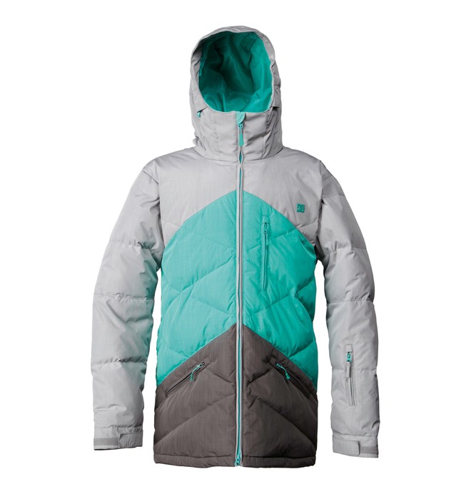 dcshoes, Men's Stage 14 Snowboard Jacket, DRIZZLE (sjj0) 0 Men's Stage 14 Snowboard Jacket Grey ADYTJ00006 DC Shoes