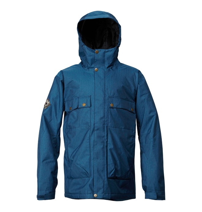 dcshoes, Men's Ambush Snowboard Jacket, LEGION BLUE (bsk0) 0 Men's Ambush Snowboard Jacket ADYTJ00007 DC Shoes