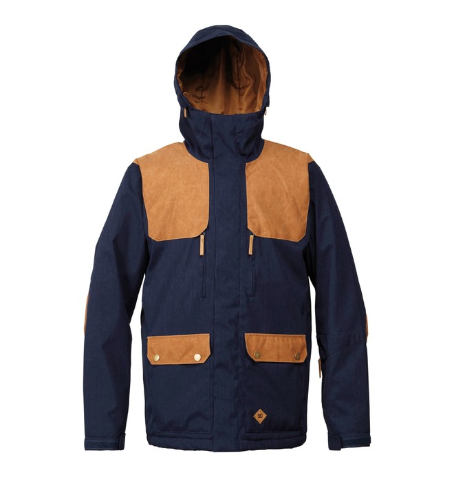 dcshoes, Men's Ranger Snowboard Jacket, DRESS BLUE (btk0) 0 Men's Ranger Snowboard Jacket Blue ADYTJ00008 DC Shoes