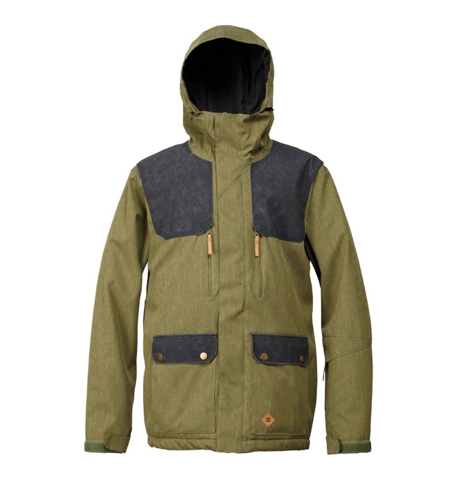 dcshoes, Men's Ranger Snowboard Jacket, FOUR LEAF CLOVER (gph0) 0 Men's Ranger Snowboard Jacket Green ADYTJ00008 DC Shoes