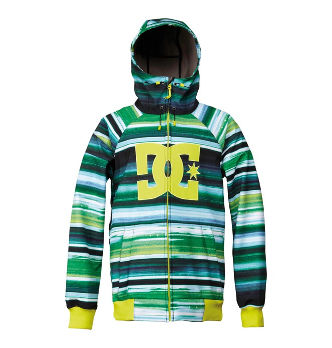 dcshoes, Men's Spectrum Snowboard Jacket, SULPHUR STRIPES (ggp3) 0 Men's Spectrum Snowboard Jacket Green ADYTJ00013 DC Shoes