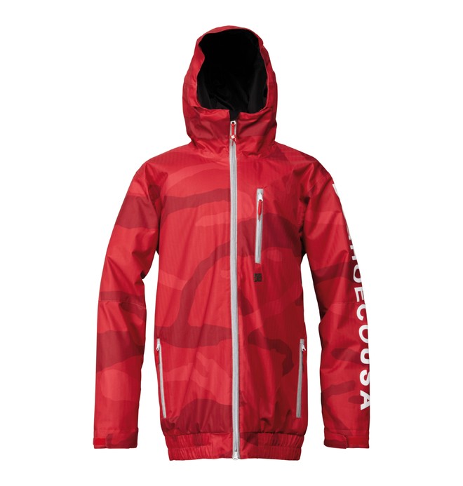 dcshoes, Men's Ripley SE Snowboard Jacket, RED CAMO (rqq7) 0 Men's Ripley SE Snowboard Jacket Red ADYTJ00016 DC Shoes