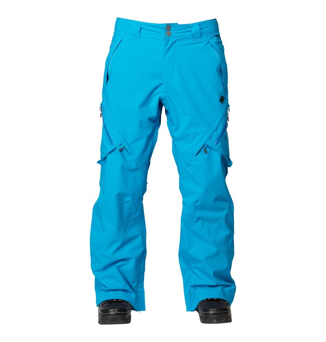 dcshoes, Men's Recon Snowboard Pants, METHYL BLUE (bpj0) 0 Men's Recon Snowboard Pants Blue ADYTP00000 DC Shoes