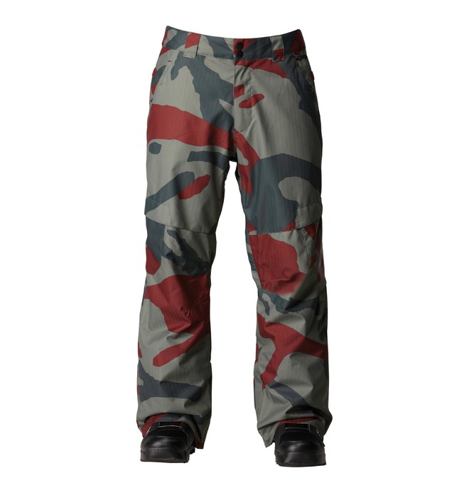 dcshoes, Men's Banshee Snowboard Pants, CAMO (gph6) 0 Men's Banshee Snowboard Pants Green ADYTP00005 DC Shoes