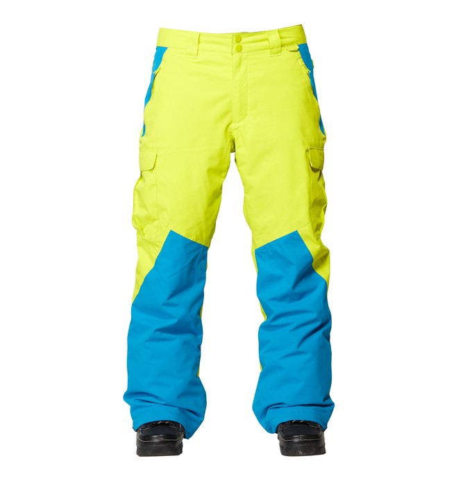 dcshoes, Men's Focus Snowboard Pants, SULPHUR SPRING (ggp0) 0 Men's Focus Snowboard Pants Green ADYTP00008 DC Shoes