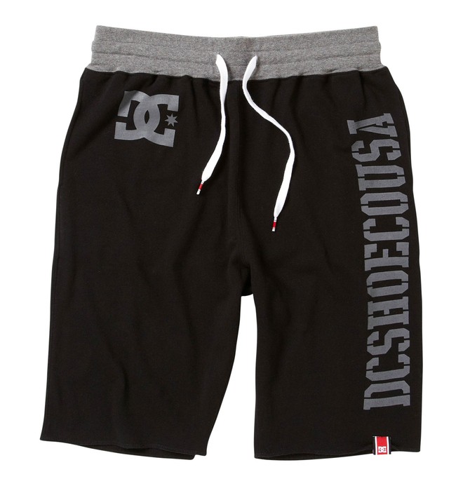 dcshoes, Men's Rob Dyrdek Champ Fleece Shorts, BLACK (blk) 0 Men's Rob Dyrdek Champ Fleece Shorts ADYWS00006 DC Shoes
