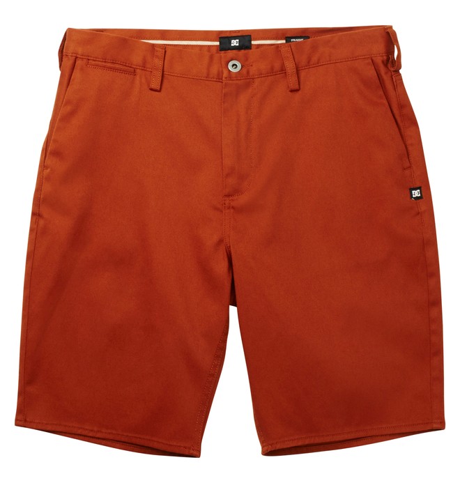 dcshoes, Men's DC Straight Fit Worker Short, GINGER BREAD (cqe0) 0 Men's DC Straight Fit Worker Short Brown ADYWS00015 DC Shoes