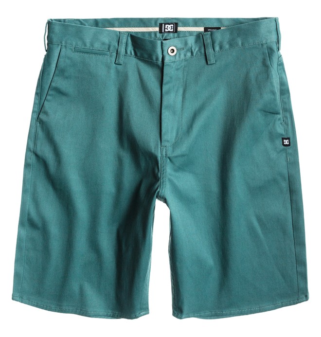 dcshoes, Men's DC Straight Fit Worker Short, PETROL (bmz0) 0 Men's DC Straight Fit Worker Short Blue ADYWS00015 DC Shoes