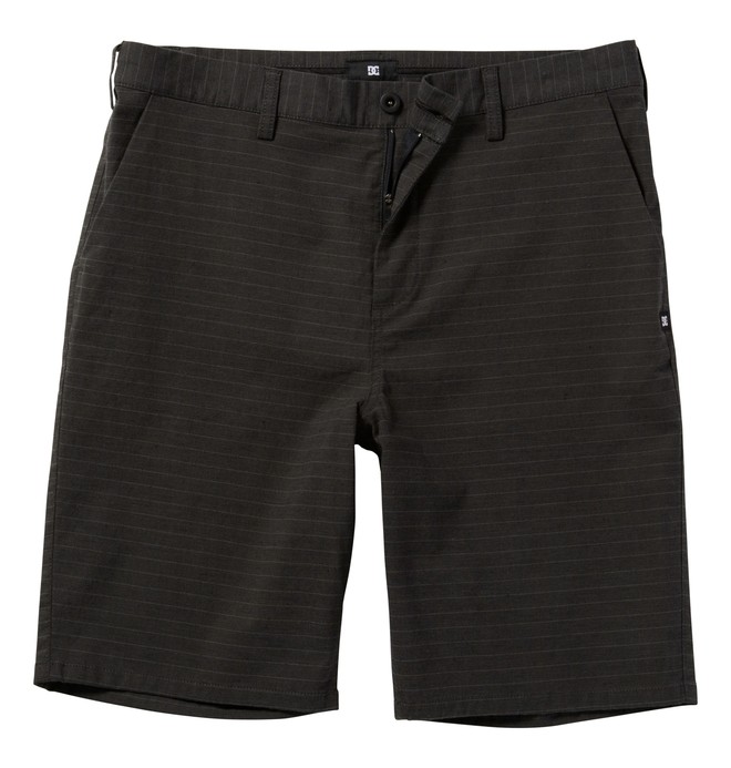 dcshoes, Men's Pinns Straight Short Walkshort, BLACK (kvj0) 0 Men's Pinns Straight Short Walkshort Black ADYWS00040 DC Shoes