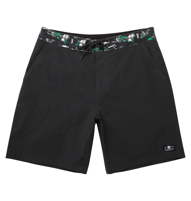 dcshoes, Men's Moonshadow Walkshort, PIRATE BLACK (kte0) 0 Men's Moonshadow Walkshort Black ADYWS00061 DC Shoes