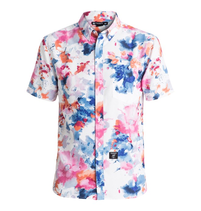 dcshoes, Evan Woven - Camisa De Manga Corta, MULTI COLOR EVAN SMITH FLORAL (wcq7) 0 Evan Woven - Camisa De Manga Corta ADYWT03057 DC Shoes