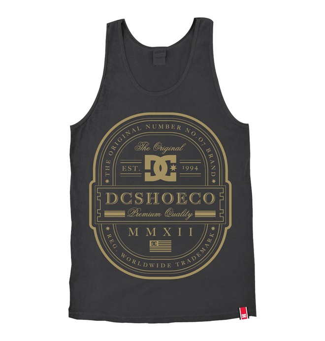 dcshoes, Men's Rob Dyrdek Lux Label Tank, BLACK (blk) 0 Men's Rob Dyrdek Lux Label Tank ADYZT00099 DC Shoes