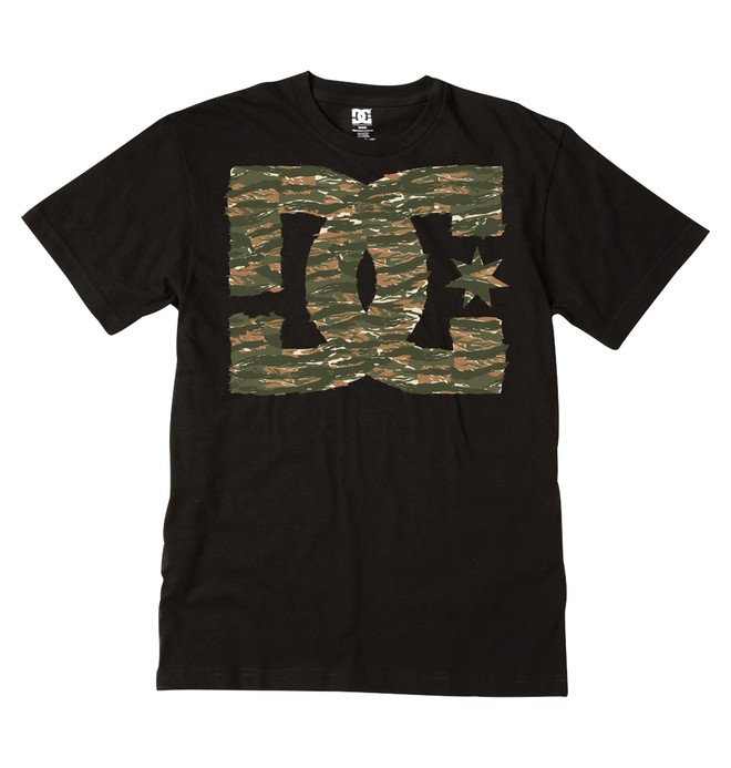 dcshoes, Men's Tiger Star Tee, BLACK (blk) 0 Men's Tiger Star Tee ADYZT00154 DC Shoes