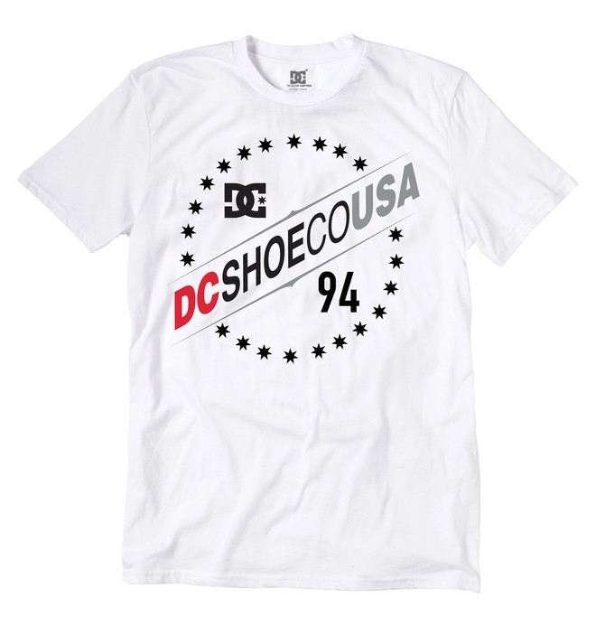 dcshoes, Men's Air Force Tee, WHITE (wht) 0 Men's Air Force Tee White ADYZT00159 DC Shoes